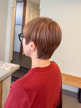 クリック(Click) くびれヘア/アプリコットオレンジ/夏のヘアアレンジ/小倉