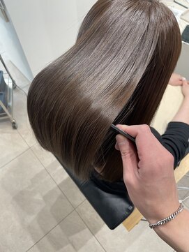 カエラ バイ アメリ(kaela by ameri) 【kaela 仲丸】髪質改善酸性ストレート×美髪フィルムトリ◎