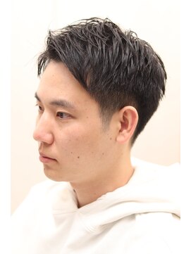 ヘアーアンドグルーミング ヨシザワインク(HAIR&GROOMING YOSHIZAWA Inc.) メンズビジネスアップバング爽やかショート理容室