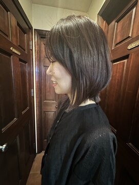 フランジェッタヘアー(Frangetta hair) 綺麗目レイヤー☆担当野坂