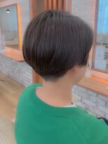 レイ(Lei)&nbsp;オリーブベージュ×刈り上げショート