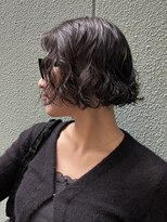 tohka ボブパーマ/くせ毛風パーマ/ニュアンスパーマ/切りっぱなしボブ