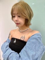 シクネ 新潟駅 万代(SHICUNE)&nbsp;アサミ＊【新潟/万代】ハイトーンボブ