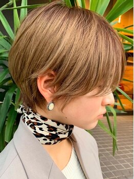 ナンバー 六本松(Number)の写真/色もスタイルも、全部かわいいショートヘア◎あなたに似合う、シルエット×カラーの黄金比を見つけます!
