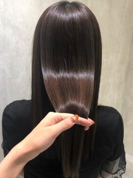 ケーツー エソラ池袋店(K-two) 髪質改善トリートメント*ロングヘア*グレージュカラー*白髪染め