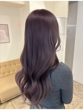 ラヴィズム 名駅店(LUVISM) ラベンダーグレージュ/ラベンダー/ブリーチカラー/yuria