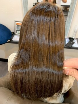 ベルポール(Bell port) 着物ヘア/大人ガーリー/ダークアッシュ/似合わせカット/芦屋駅