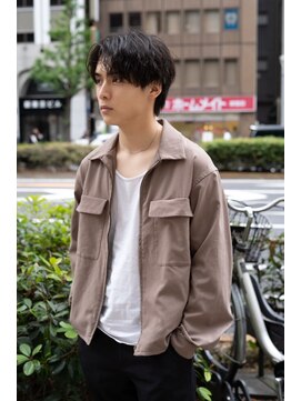 men's salon es. 新宿 メンズカット/メンズパーマ/メンズヘア【メンズサロン エス】 ニュアンスパーマ/波巻きツイストスパイラル[新宿/メンズ/men's]