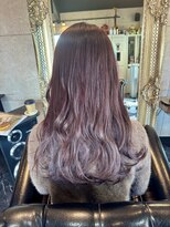 ノイズヘアー(NOISEHAIR)&nbsp;ピンクブラウン×ロング