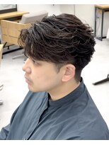 メンズサロンラシルバイレストプラス(MEN'S SALON racil by rest plus)&nbsp;フェザーパーマ