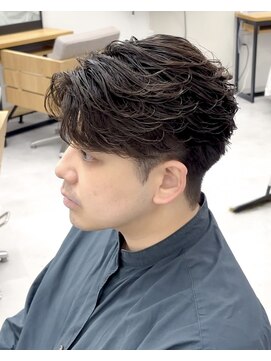 メンズサロンラシルバイレストプラス(MEN'S SALON racil by rest plus) フェザーパーマ