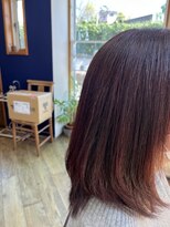 ヘアメイク ダブルス(Hair make Doubles)&nbsp;艶髪doubles mix treatmentカラーカット