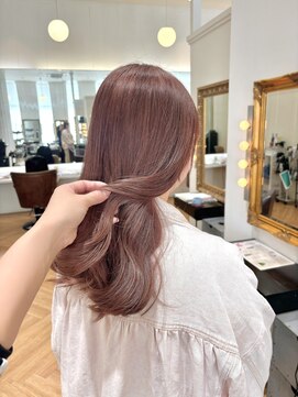 コワファースト させぼ五番街店(COIFF1RST) こっくりピンクカラー