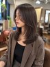 【艶髪】カット+美髪カラー+髪質改善グロスTr+marbb(白髪染OK) 17050→¥12000