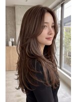 ナンバー ノード 渋谷(N° node) 【大人可愛い】くびれレイヤー× 透明感ショコラ x 髪質改善