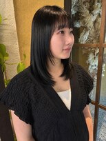 ゼロヘアー ガーデン(zero hair GARDEN)&nbsp;顔周りレイヤー×透明感カラー