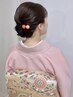 ヘアセット＋訪問着着付　《土曜祝》8800円