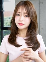 レノラ 髪質改善カラー 本町(LENORA) ハッシュカット秋カラー大人ブラウンミディアムレイヤー