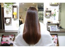 ヘアー デザイン ビオス(hair design bios)の雰囲気（縮毛矯正と髪質改善カラーで艶やかな仕上がりに♪）