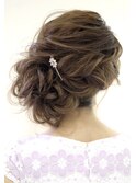 絶妙可愛くサイドアップ《ヘアセット&着付 GEKKABIJIN》