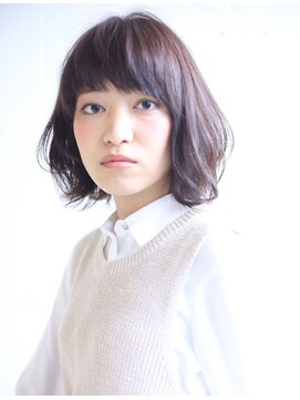 エス ヘア サロン(S. HAIR SALON) やわらかミディ