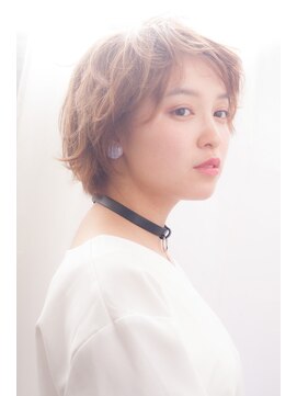 アドラーブル 松崎店(adorable) 【adorable】ラフ感♪ジェンダーレスくせ毛風ウェットショート