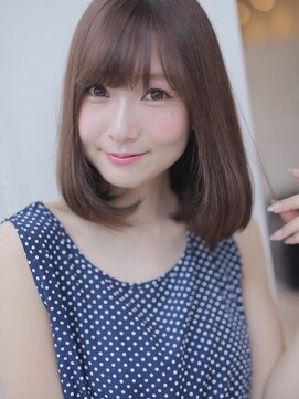 アグ ヘアー フラン 盛岡本宮店(Agu hair fran) 誰からも愛される王道ワンカールミディ