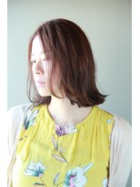 モンアミ(mon ami)&nbsp;【ｍｏｎ　ａｍｉ/笠岡】　レイヤーボブ