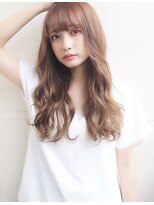道村/デジタルパーマ/ブランジュ/グレージュ/ダブルバング