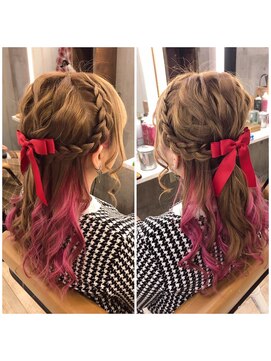 ボア トウキョウ(Voix Tokyo) うらあみハーフアップ