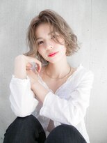 ルティア 池袋(Lutia)&nbsp;レイヤーボブ ゆるふわカール