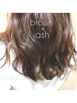 カフーヘアー 本店(Cafu hair) 大人ブラウンアッシュ◎