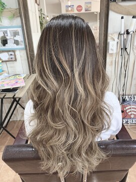 ヘア サロン ラニ(Hair salon Lani) バレイヤージュ