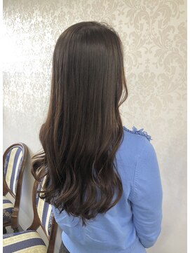 ビューティーサロン コマ(koma) 大人ロング☆毛先揺れるやる巻きロング×ベージュブラウン