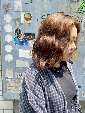 キャラ 池袋本店(CHARA) 水パーマで作るカジュアルスタイル♪【池袋/キャラ池袋/パーマ】