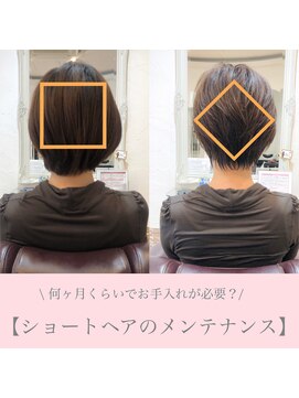 ウィロー(WILLOW) 【WILLOW京橋/都島】ショートボブのメンテナンス(井下貴史)