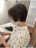 絶壁解消＊大人パーマショート〔銀座 20代 30代 40代〕