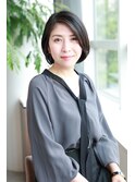 大人ナチュラルボブ