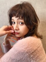 ウルフレイヤー×アッシュベージュ#大人ガーリー#プリカール