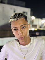 ザ フェイダーズ(The Faderz)&nbsp;束感ツーブロックマッシュスキンフェード波巻き無造作クロップ