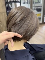 ヴィフ 大船(VIF)&nbsp;白髪ぼかし/脱白髪染め/ショート/ショートボブショートヘア