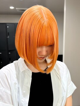 ベレーザ 渋谷(BELEZA) 4568ニュアンスカラーハイライトレンジグラデーションカラーボブ