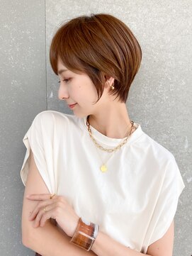 ロンド レグリーズ 立川(Lond leglise) ショート×顔周り×前髪×シルキーベージュ×グレージュカラー