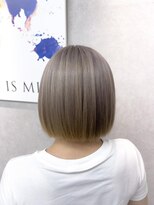 レヴェリーヘア 倉敷店(Reverie hair) #ダブルカラー#ケアブリーチ#グレージュ