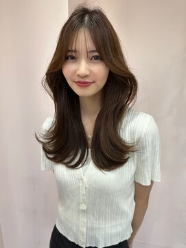 ボタン シブヤ(VOTAN SHIBUYA) 韓国ヘア/くびれヘア/顔まわりカット/シースルーバング