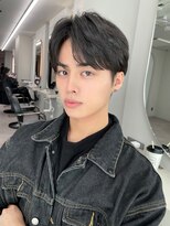 リッカ(LICCA)&nbsp;【LICCA NOE】韓国風センターパート+襟足ダウンパーマ