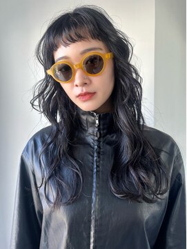 ベンジー 学芸大学店(benji) ロングヘア/パーマ/スパイラルパーマ/ロングパーマ/黒髪