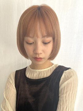 トリッカ 代官山(tricca) 【tricca代官山rin】ケアブリーチ/オレンジヘア