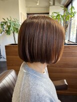スープレックス ヘアーデザイン(SOUPREX HAIR DESIGN)&nbsp;大人女性の艶ボブ　20代 30代 40代 50代 髪質改善カラー