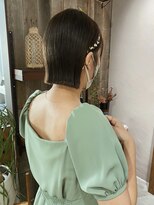 アルク(alku)&nbsp;bob hair arrange 【meg】ボブ/ヘアアレンジ/お呼ばれヘア